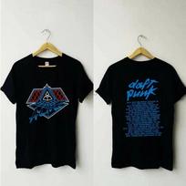 vintage Daft Punk Alive 1997 Tour T Shirt reprint size S 5XL XXL blue