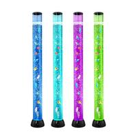 Bubble Tube Lamp 16 Color 120 cm Sensory Aquarium Lamp for Relief Calming