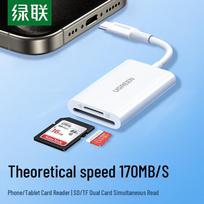 UGREEN Type-C 3.0 SD/TF Dual Slot Card Reader