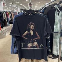 1993 Tina Turner What's Love Tour Reklaminis Marškinėlis Juodas XXL L gray