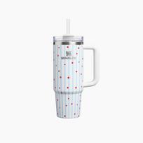 Stanley Quencher H2.0 FlowState puodelis 887ml Mėlynas Žvaigždėtas Dryžuotas 887ml