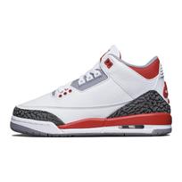 Air Jordan 3 Retro GS Fire Red 2022 Vaikiški sportbačiai Balta Cementinė-Pilka Juoda DM0967-160 36