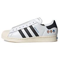Monkey Kingdom x adidas Superstar Balti Juodi Unisex Kedai Debesėlio Baltumo Pagrindinio Juodumo Kreidinis Baltumas IG3500 36
