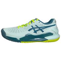 Asics  Gel Resolution 9 Soothing Sea Gris Blue Women Sneakers 1042A208-400 37.5