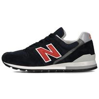 New Balance 996 Pagaminti JAV Tamsiai mėlyni Raudoni Unisex Sportbačiai Mėlyni M996NRJ 44.5 gray