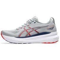 ASICS Gel Kayano 31 Piedmont Grey Fiery Red Vyriški sportbačiai 1011B867-021 40.5 white