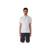 Stone Island Compass Patch Logo Polo marškinėliai balti vyriški viršūnės 801522R39-A0001 L