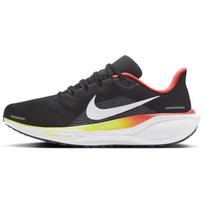 Nike Air Zoom Pegasus 41 Black Crimson Yellow Men Sneakers White Bright-Crimson Neon-Yellow HQ1564-016 44.5 black