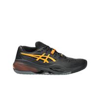 ASICS Gel Resolution X Juodi Šokiruojančiai Oranžiniai Vyriški Sportbačiai 1041A481-001 39.5 black