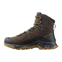 Salomon Gore-Tex Quest Element Comfortable Slip-Resistant Durable High-Top Outdoor Functional Shoes Men Shoes Brown L47216100 43⅓ black