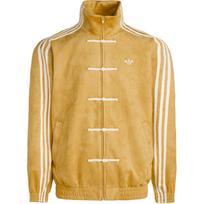 adidas Originals CTT striukė (JAV dydis) Garstyčių spalvos Unisex viršutinis drabužis Geltonas KT3851 XL beige