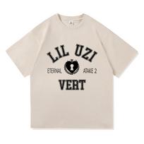 Lil Uzi Vert New Album Etemal Atake 2 Same T Shirt Men Clothing Harajuku T Shirts Vintage Unisex High Quality Cotton Tops XL gray
