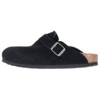 Birkenstock Boston Suede Round Toe Backless Non-Slip Clogs Women clogs Black 1027067 35