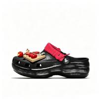 Crocs Tomato Personality Thick Sole Clogs Unisex Footwear 206750-001-CUSTOM 34-35