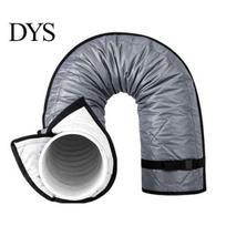 ACHose Heat Reduction Cover Portable Air Conditioner Hose Insulation Sleeve, Universal with Adjustable Straps Wrap, Energy Efficient AC Oxford pilka