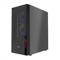 Gembird Fornax 4300, Tempered Glass, Black CCC-FC-4300