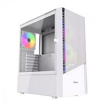 Gembird Fornax 4300, Tempered Glass, White CCC-FC-4300W