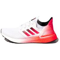 UltraBoost 20 Adidas 'White Signal Pink' G55837 40 red