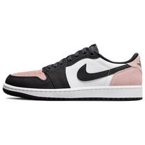 Air Jordan 1 Retro Low OG Bleached Coral Unisex Sportbačiai Rožiniai Juodi Balti CZ0790-061 white