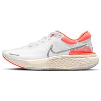 Nike  ZoomX Invincible Run Flyknit White Bright Mango Women Sneakers Grey-Fog Metallic-Silver CT2229-100 38.5 white