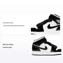 Air Jordan 1 Mid SE GS All Star 2021 Vaikams Sportbačiai Juodi Balti DD2192-001 36 black
