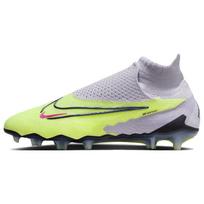 Nike Phantom GX Elite Gripknit DF FG Luminous Pack Unisex Sportbačiai Žali Barely-Volt Barely-Vynuoginiai DC9969-705 44 gray