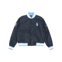 Nike NBA Courtside Los Angeles Lakers Woven Baseball Jacket Men Outerwear Black CN1441-010 S