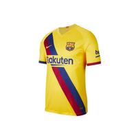 Nike FC Barcelona Vapor Away Fans Edition Futbolo marškinėliai 2019/20 m. sezonas Vyriški Viršutiniai drabužiai Geltonas AJ5531-728 S yellow