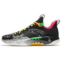Anta Shock Wave 5 Pro Kyrie Irving Speed Vyriški sportbačiai Juodi Žali Geltoni 112411111S-6 44.5 black