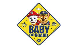 Ženklas Baby on board - Seven Paw Patrol Boys