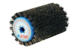 Natūralių arklio plaukų su bronza šepetys, 100 mm - Star Ski Wax