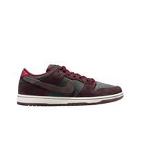RIOT Skateshop x Nike Dunk Low Pro SB QS Mahagonio Tamsiai burokėlių spalvos Vyriški kedai Raudona Komandinė raudona Balti FZ1289-200 38.5 black