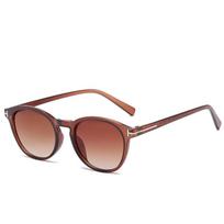 New Vintage Round Sunglasses Women Men Brand Circular Sun Glasses Female Oval Eyewear Oculos De Sol for Male Female Eyeglasses MULTI