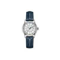 Hamilton American Classic serijos automatinis mechaninis laikrodis, atsparus vandeniui iki 50 m, 32 mm, baltas ciferblatas, nerūdijančio plieno korpusas, odinis dirželis H40405691 White Dial gray