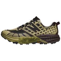 Hoka One One Speedgoat 2 Comfortable Durable Trail Running Shoes Men sneaker Light-Khaki 1162710-CGRS 43⅓ black