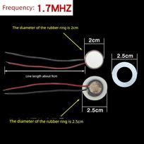 Universal 16/20 Ceramic Plate Ultrasonic Humidifier Volume 20mm [1 Pack] [Special for Humidifier] white