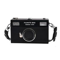 Personality creative mini camera bag retro crossbody versatile bag niche box bag fresh chain small square bag juoda