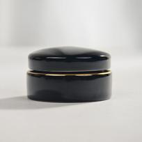 15ml Ceramic Fragrance Powder Medicine Jar Porcelain Portable Travel Mini Tea Jar Sealed Box Storage Container Decoration Modern mėlyna