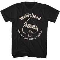 Motorhead Ace Tour 80 Black T-Shirt Unisex T-Shirt S įvairiaspalvis