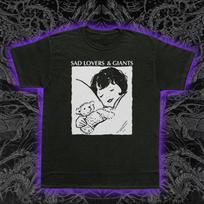Sad Lovers and Giants T-Shirt Post-Punk Goth Rock New Wave British Music Tee S-5 XS black