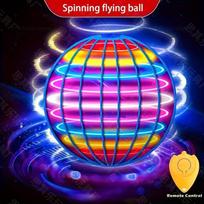 Magija su LED lemputėmis Skraidantis kamuolys Bumerangas Flyorb Dronas Pakibęs kamuolys Fly Nova Orb Skraidantis suktukas Fidget žaislai Vaikams Šeimos dovana Rechargeable version purple