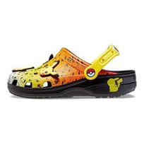 Pokémon x Crocs EVA Classic Clog Beach Clogs Unisex Black Yellow Orange 207761-0C4 34-35