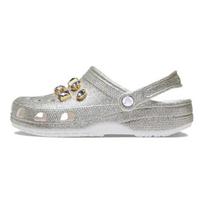 Crocs EVA Trendy Comfort Fashion Outdoor Breathable Clogs Women Silver 211392-040 37-38