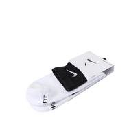 NIKE vyriškos sportinės kojinės Laisvalaikio kojinės Dvigubas Swoosh Susiūtos kojinės DH4058-011 L white