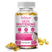 Kolageno Tipas 1 3 Vitaminas C Minkštos Kapsulės 4500mg Kasdienis Maistinių Medžiagų Mišinys Veganiškas 120 Vnt. 120 Softgels