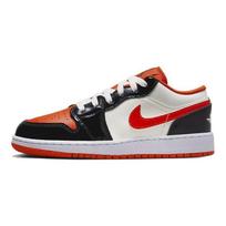 Air Jordan 1 Low SE GS Halloween Vaikų sportbačiai Oranžiniai Team-Orange Juodi DV1335-800 35.5 white