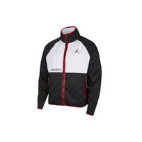 Air Jordan 11 Polartec Fleece Collar Spliced Colorblock Sports Jacket Men Jacket Black White Red CU1495-010 S white