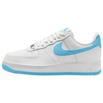 Nike Air Force 1 07 Balti Vandens Ženklo Mėlyni Vyriški Sportbačiai FQ4296-100 44.5 white