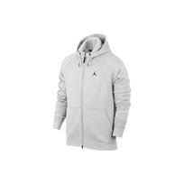 Jordan Brand Full-Zip Hooded Sweatshirt Men Hoodies White 860197-121 XXXL