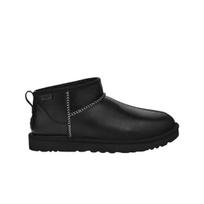 UGG Classic Ultra Mini LTHR Regen Boot Black Men Sneakers 1158191-BLK 42 black
